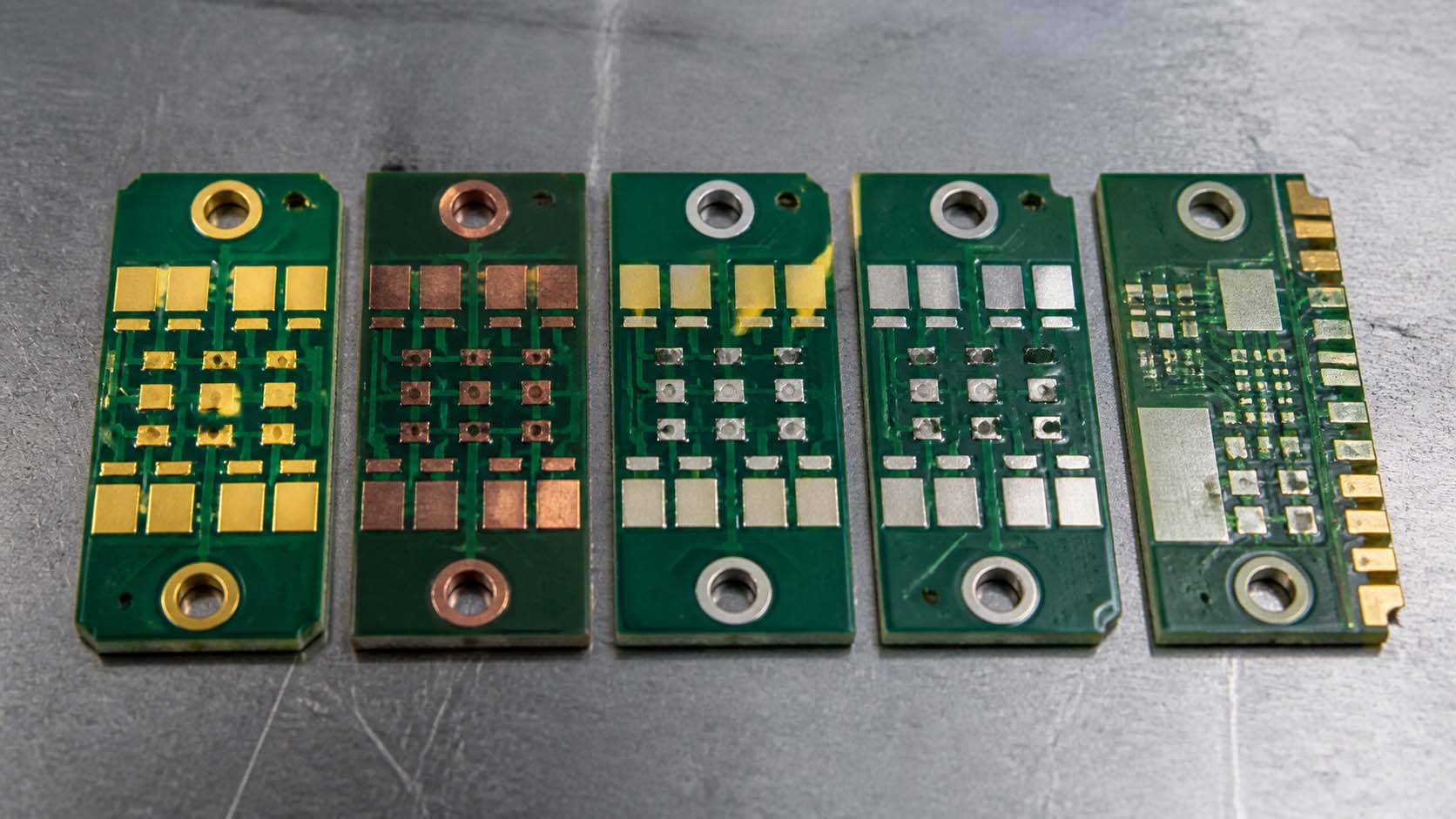 PCB surface finish options including ENIG OSP immersion tin HASL and ENEPIG