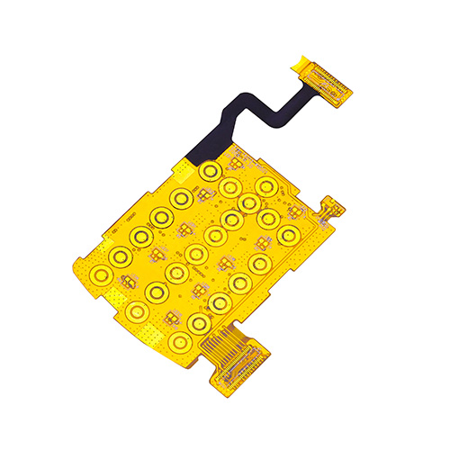 Double-Sided Flexible Printed Circuit (FPC) for Mobile Phone Keypad